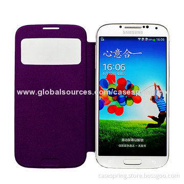 Leather Case for Samsung Galaxy s4 Original Leather Case for Samsung Smartphone